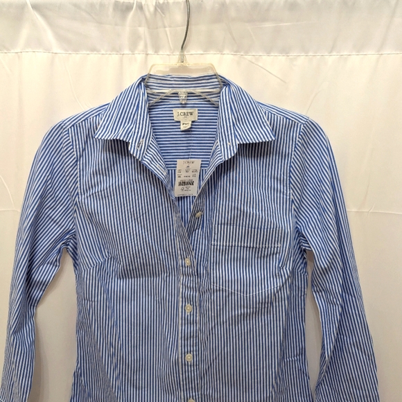 J.Crew Classic Button Down Striped Shirt - Picture 2 of 3